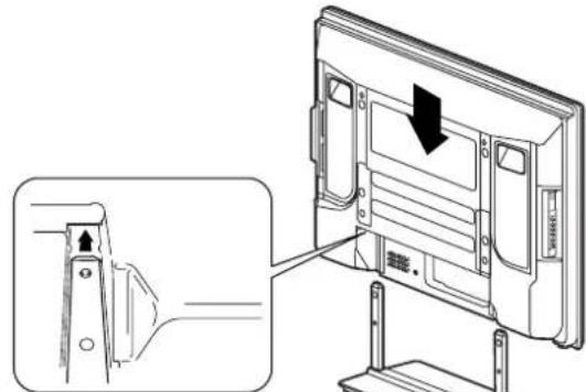 PIONEER PDP6071HD - Remise en place du support - 1