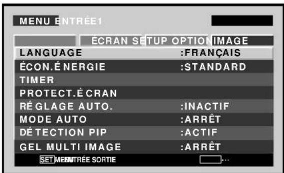 PIONEER PDP425CMX - Activation du réglage HEURE - 2