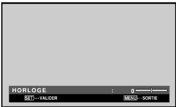 PIONEER PDP425CMX - Utilisez les touches et / pour sélectionner la valeur souhaitée. - 2