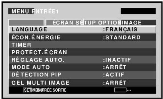 PIONEER PDP425CMX - Réglage du mode de sous-écran (détection PIP) - 2