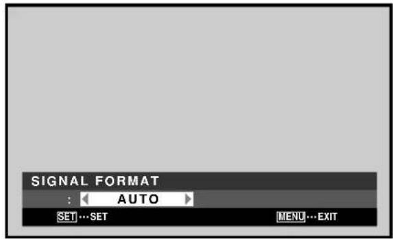 PIONEER PDP425CMX - [SIGNAL FORMAT] setup - 6