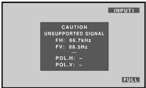 PIONEER PDP425CMX - Press the INPUT button to select the input. - 1