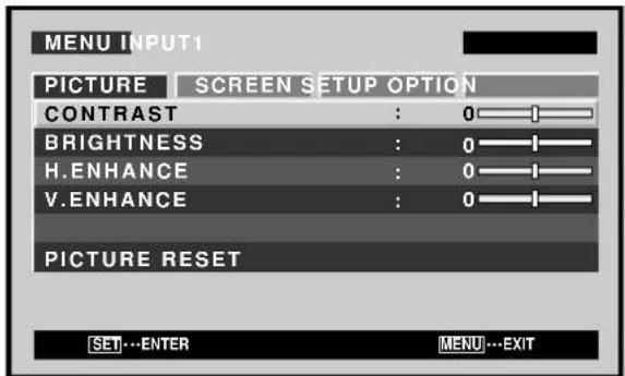 PIONEER PDP425CMX - Adjusting screen POSITION, CLOCK, and PHASE - 3