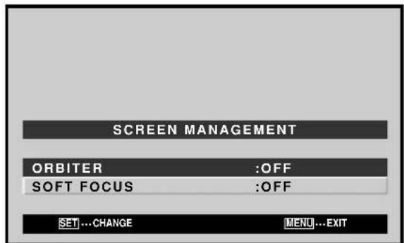 PIONEER PDP425CMX - Setting the SOFT FOCUS - 6