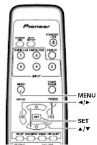PIONEER PDP425CMX - PICTURE/SCREEN Adjustment - 1