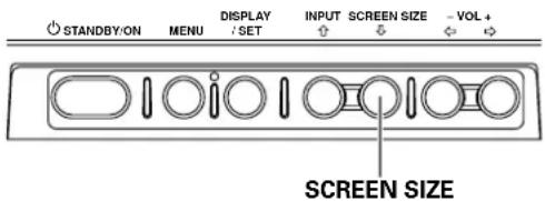 PIONEER PDP425CMX - Press the SCREEN SIZE button to select the size. - 2