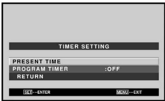 PIONEER PDP425CMX - Setting the timer (TIMER SETTING) - 6