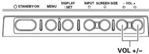 PIONEER PDP425CMX - Adjusting sound volume - 1
