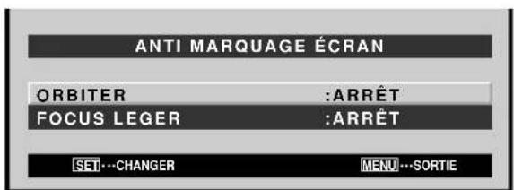 PIONEER PDP425CMX - Réglage de l'orbiteur (ORBITER) - 4