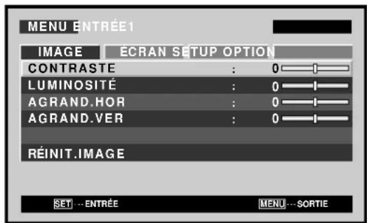 PIONEER PDP507CMX - Appuyez sur la touche MENU pour afficher la page de menu. - 1