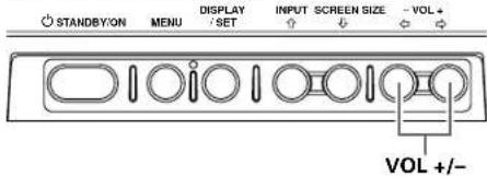 PIONEER PDP507CMX - Adjusting sound volume - 1
