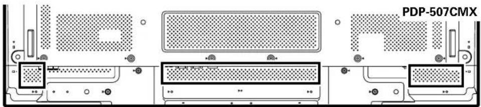 PIONEER PDP507CMX - To attach the speed clamps to the main unit - 1