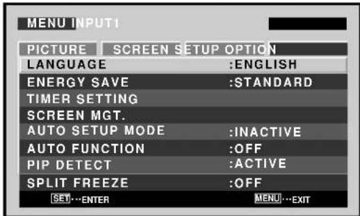 PIONEER PDP507CMX - Setting the ORBITER - 4