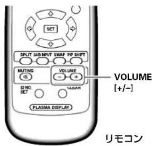 PIONEER PDP507CMX - 音量を調整する - 2