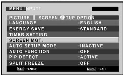 PIONEER PDP507CMX - Setting the ORBITER - 5