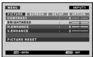 PIONEER PDP507CMX - PICTURE/SCREEN Adjustment - 3