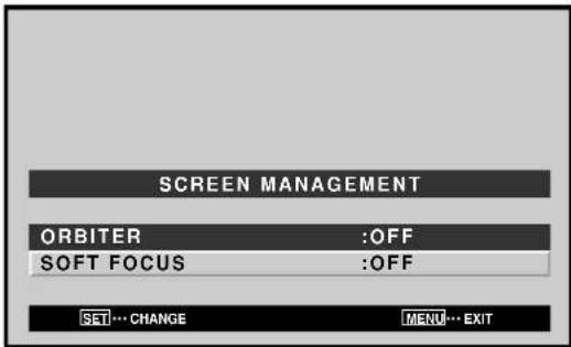 PIONEER PDP507CMX - Setting the SOFT FOCUS - 6