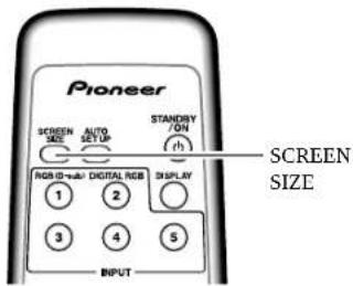 PIONEER PDP507CMX - 画面サイズの切り換え - 1