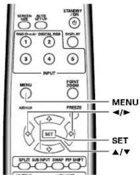 PIONEER PDP507CMX - Réglage de l'écran de mémo (GEL MULTI IMAGE) - 1