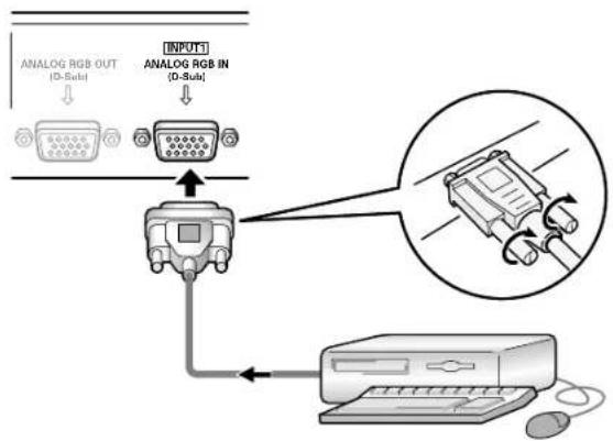 PIONEER PDP507CMX - INPUT1への接続 - 1
