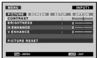 PIONEER PDP507CMX - PICTURE/SCREEN Adjustment - 2