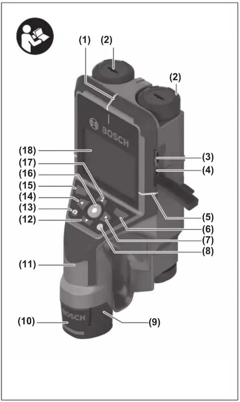 BOSCH Dtect 200 C Professional - 2 - 1