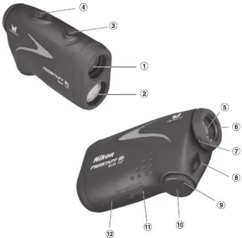 NIKON Prostaff 3i - La medición puede resultar imprecisa o fallar en los casos siguientes: - 1