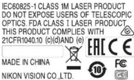 NIKON Arrow ID 7000 VR - Nomenclature/Composition - 2