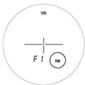 NIKON Arrow ID 7000 VR - Modifier les unités d'affichage de la distance (m/YD) (F1) - 1