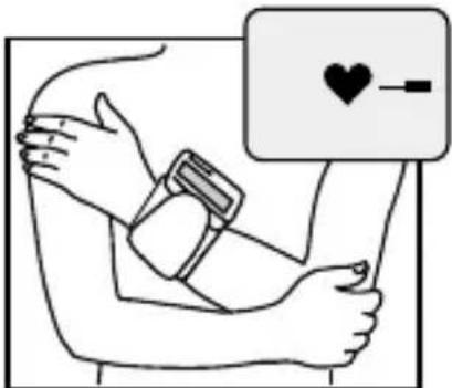 BRAUN PrecisionSensor BP2008 - Bei jeder Blutdruckmessung am Handgelenk ist eine geeignete Messposition auf Herzhöhe Voraussetzung für ein exaktes Messergebnis. - 3