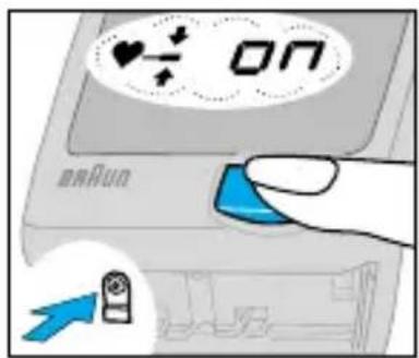 BRAUN PrecisionSensor BP2008 - Desactivar o sensor de posição - 2
