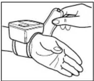 BRAUN PrecisionSensor BP2008 - Bei jeder Blutdruckmessung am Handgelenk ist eine geeignete Messposition auf Herzhöhe Voraussetzung für ein exaktes Messergebnis. - 1