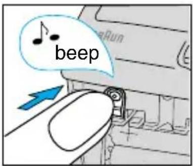 BRAUN PrecisionSensor BP2008 - Desactivación del sensor de posición - 1