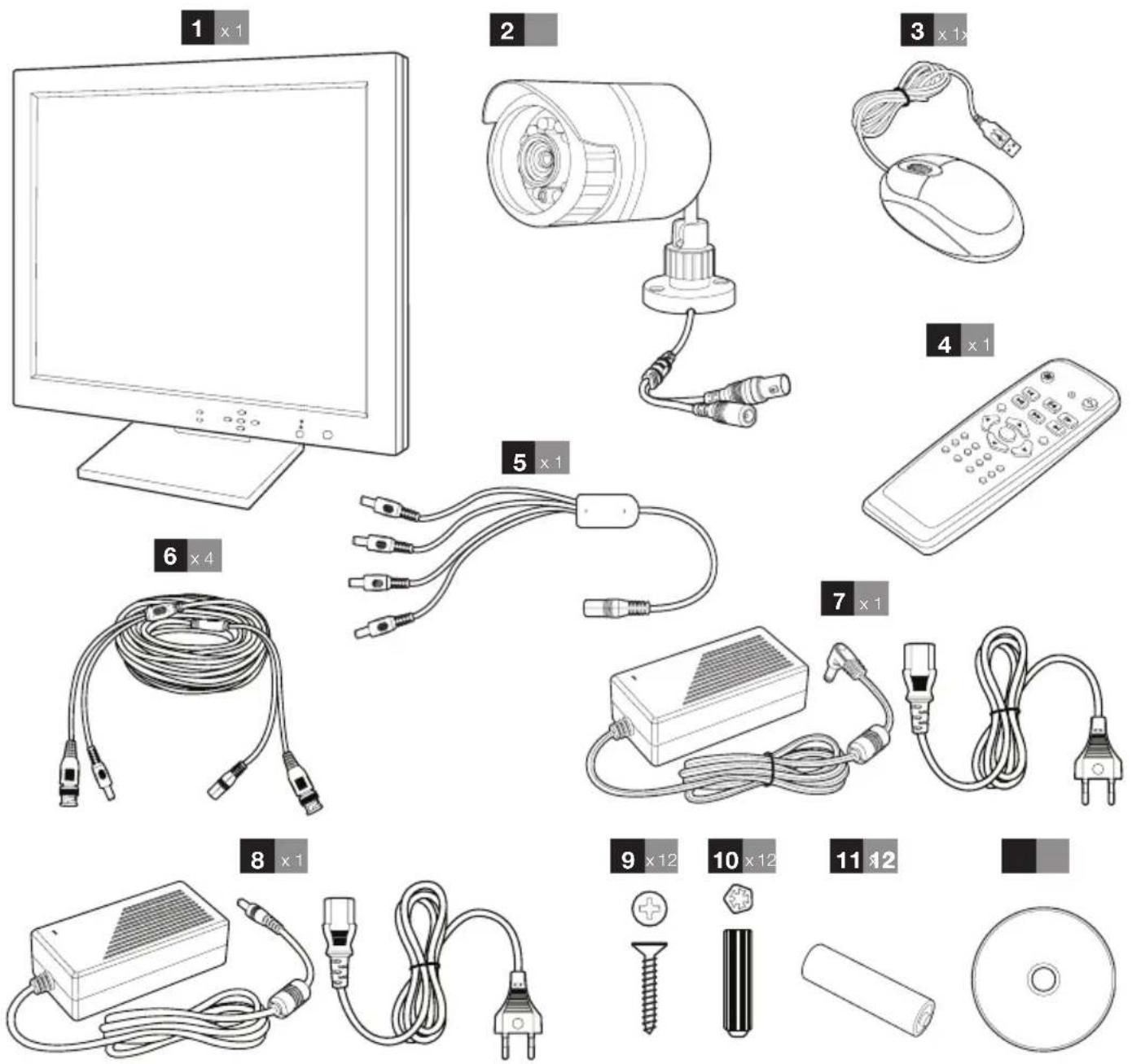 THOMSON 512317 - 1-CONTENUTO DEL KIT - 1