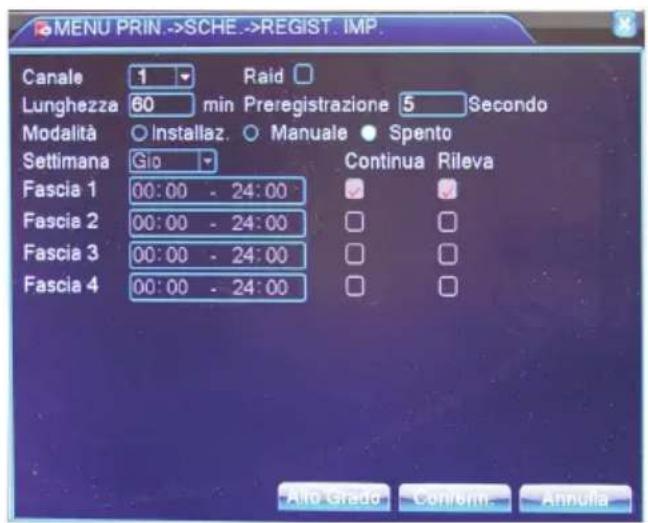THOMSON 512317 - - Menu SCHE. - 2