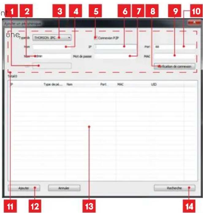 THOMSON 512396 - - CONFIGURATION A L'AIDE DU LOGICIEL THOMVIEW - 3