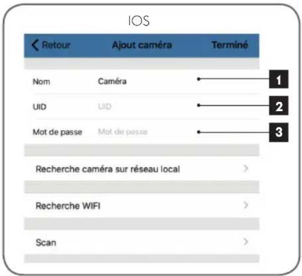 THOMSON 512304 - 1- CONFIGURATION DE LA CAMERA ET AJOUT DANS L'APPLICATION - 2