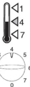 WHIRLPOOL AFC0503B - TEMPERATURE CONTROL KNOB - 1