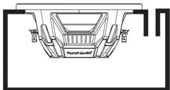 Planet Audio Anarchy ACR154D - Ported Enclosure - 1