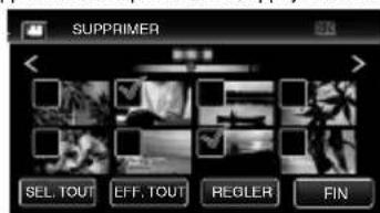 JVC Everio GZV500BUS - Lecture/suppression de fichiers sur cet apparéil - 3