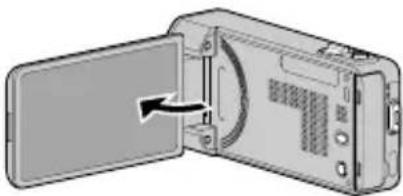 JVC Everio GZV500BUS - Régler l'horloge - 1