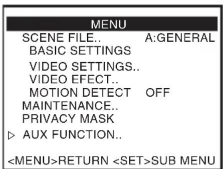 JVC TKC9511EG - YctaHObka [AUX FUNCTION] Ha ,OUT:B&amp;W" - 1