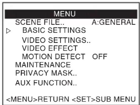 JVC TKC9511EG - Setting [DAY/NIGHT] to "AUTO" - 1