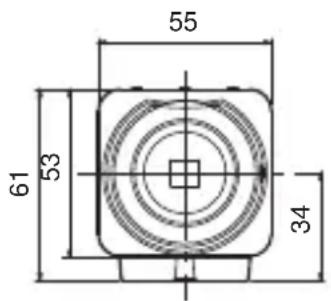 JVC TKC9511EG - Contorno dimensionale (Unità: mm) - 2