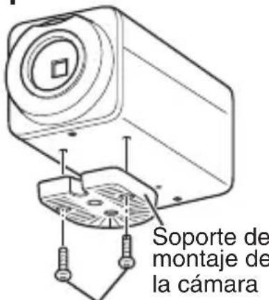 JVC TKC9511EG - Montaje del soporte de montaje de la CAMERA en la parte superior de la misma - 1