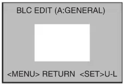 JVC TKC9511EG - BLC Photometry Area Setting - 2