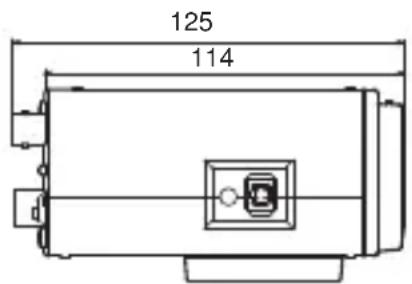 JVC TKC9511EG - Contorno dimensionale (Unità: mm) - 1