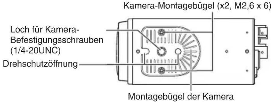 JVC TKC9511EG - Montage der Kamera - 1