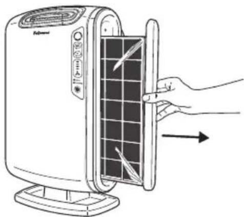 FELLOWES AeraMax Baby DB55 - CONFIGURACION DEL PURIFICADOR DE AIRE - 1