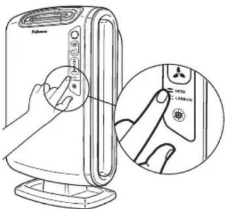 FELLOWES AeraMax Baby DB55 - Procedimiento de reemplazo - 3